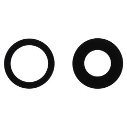 2 PCS / Set objectif de caméra arrière pour iPhone 11