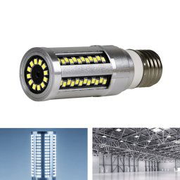 E27 2835 lampe de maïs LED lampe haute puissance ampoule d'économie d'énergie industrielle, puissance: 15W 6000K (blanc froid)