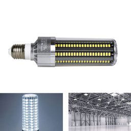 5730 LED Lampe de maïs Atelier d'entrepôt d'usine Atelier d'éclairage intérieur Économie d'énergie Ampoule de maïs, Puissance: 54W (E27 6500K (Blanc))