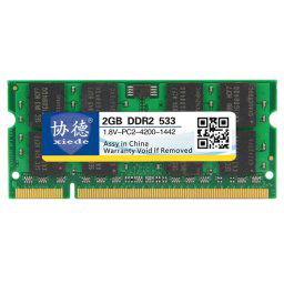 XIEDE X029 DDR2 533 MHz 2 Go Module de mémoire RAM à compatibilité totale avec ordinateur portable