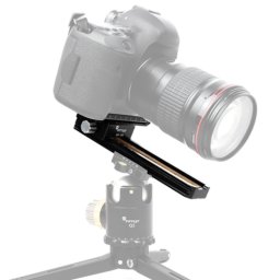 FITTEST Support de plaque à dégagement rapide pour tête de trépied en aluminium de précision 180 mm en aluminium de précision 2 voies