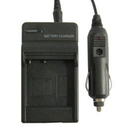 Chargeur de batterie appareil photo numérique pour CASIO CNP40 (noir)