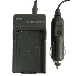 Chargeur de batterie appareil photo numérique pour Samsung BP-80W (noir)