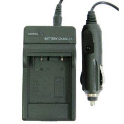 Chargeur de batterie appareil photo numérique pour OLYMPUS Li40B / ENEL10 / Li42B (Noir)