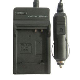Chargeur de batterie appareil photo numérique pour Panasonic DMW BCE10E / S008E / S26 (Noir)