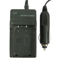 Chargeur de batterie appareil photo numérique pour Samsung SLB1437 (noir)