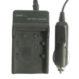 Chargeur de batterie pour appareil photo numérique pour JVC V306 / V312 (noir)