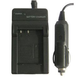 Chargeur de batterie appareil photo numérique pour Panasonic BCG10E (noir)