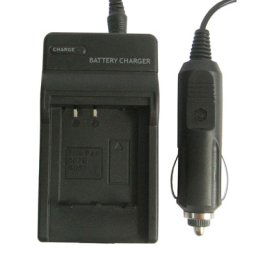 Chargeur de batterie appareil photo numérique pour Panasonic 007E (noir)