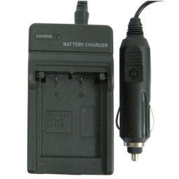 Chargeur de batterie appareil photo numérique pour OLYMPUS Li-10B / Li-12B / DBL10 (Noir)
