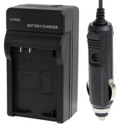 Chargeur de voiture pour appareil photo numérique pour Nikon EL20 (noir)