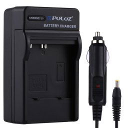 Chargeur de voiture pour appareil photo numérique PULUZ pour batterie CASIO CNP40