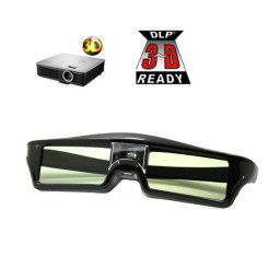 Lunettes actives 3D DLP-Link pour projecteurs BenQ Z4 / H1 / G1 / P1 LG, NUTS, Acer, Optoma DLP-LINK
