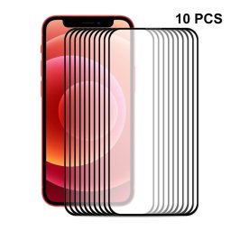 10 PCS Enkay Hat-Prince Colle complète 0.26mm 9H 2.5D Verre trempé Screen Protector Film de couverture complète pour iPhone 13/13 Pro