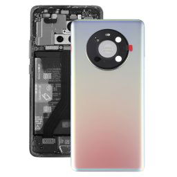 Couvercle arrière de la batterie d'origine avec couvercle de la lentille de caméra pour Huawei Mate 40