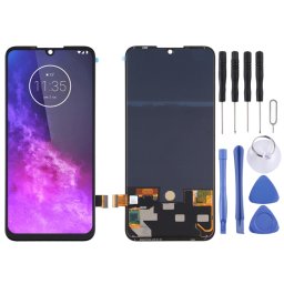Écran LCD et numériseur complet pour Motorola One Zoom (noir)