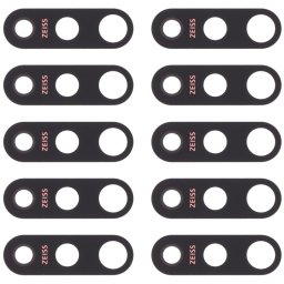 Objectif de caméra arrière 10 pièces pour Nokia X71 / 8.1 Plus / TA-1167 / TA-1188