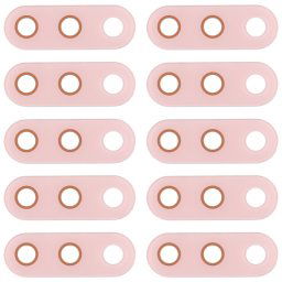 Objectif de caméra arrière 10 pièces pour Nokia 4.2 / TA-1184 / TA-1133 / TA-1149 / TA-1150 / TA-1157 (rose)