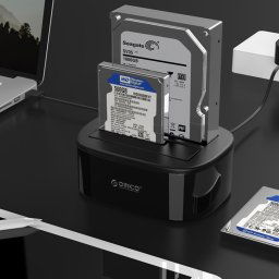 ORICO 6228US3 2,5 / 3,5 pouces SATA HDD / SSD 2 baie USB 3.0 disque dur Dock