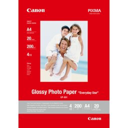 Canon GP-501 A 4, brillant 200 g, 20 feuilles