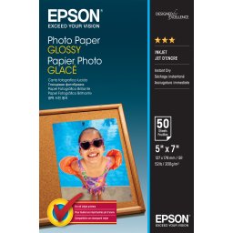 Epson Photo papier brillant 13x18 cm 50 feuilles 200 g
