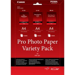 Canon PVP-201 Pro papier photo Variety Pack A 4 3x5 feuilles