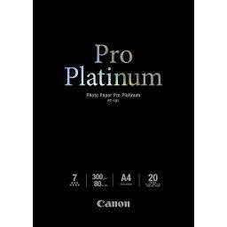 Canon PT-101 A 4, 20 feuilles Papier Photo Pro Platinum 300g