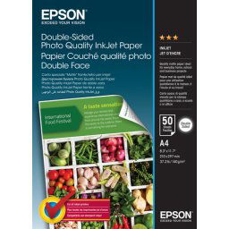 Epson Double-face Photo Quality Inkjet Paper A 4, 50 f. 140 g