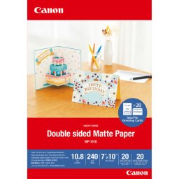 Canon MP-101 D 7x10 ,20 feuilles Double sided Matte Paper, 240 g