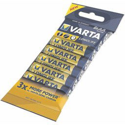 1x8 Varta Longlife AA LR 6 emballage sous film