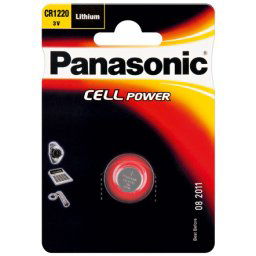 1 Panasonic CR 1220 Lithium Power
