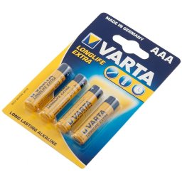 1x4 Varta Longlife Micro AAA LR 03