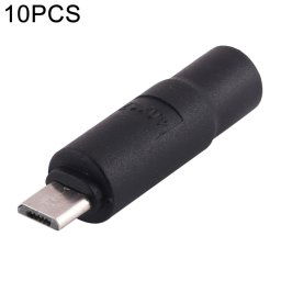 10 PCS 4.0 x 1.7mm vers connecteur d'alimentation micro USB DC
