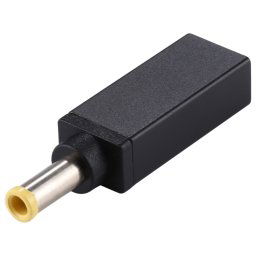 Connecteur adaptateur mâle PD 19V 5.0x3.0mm (noir)
