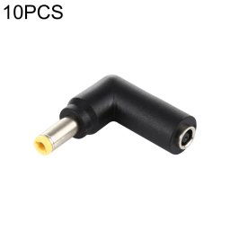 10 PCS 4,5 x 3,0 mm femelle à 5,5 x 2,5 mm connecteur adaptateur coudé mâle