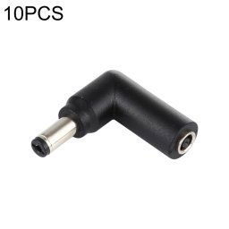 10 PCS 4,5 x 3,0 mm femelle à 5,5 x 2,1 mm connecteur adaptateur coudé mâle
