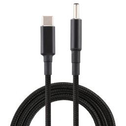 Câble de charge mâle 4.5x3.0mm vers USB-C / Type-C mâle pour Dell