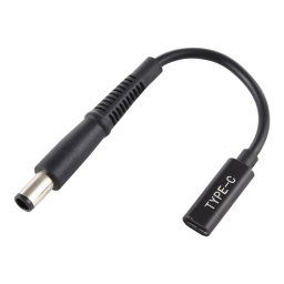 Câble de chargeur adaptateur secteur DP USB-C / Type-C vers 7,4 x 0,6 mm pour Dell