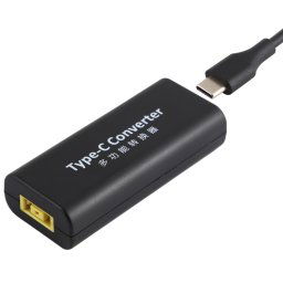 Adaptateur de connecteur d'alimentation femelle Big Square Femelle vers USB-C / Type-C avec câble USB-C / Type C de 15 cm