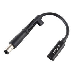 Câble de chargeur adaptateur secteur DP USB-C / Type-C vers 7,4 x 0,6 mm pour HP