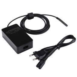 A1625 15V 2.58A 44W adaptateur de chargeur d'alimentation ca pour Microsoft Surface Pro 6 / Pro 5 (2017) / Pro 4, prise ue