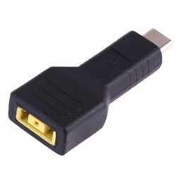Adaptateur secteur pour Lenovo Big Square Female vers USB-C / Type-C Male Plug