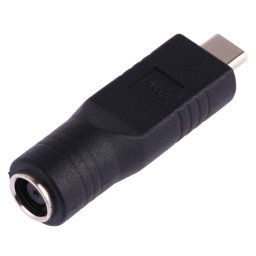 Connecteur adaptateur femelle 7,9 x 5,5 mm vers USB-C / Type-C mâle