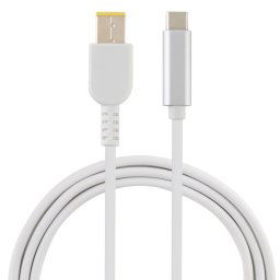 Câble de charge d'alimentation USB-C / Type-C vers Big Square Male pour Lenovo, longueur du câble: environ 1,5 m