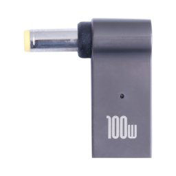100W USB-C / TYPE-C femelle à DC 5.5x1.7mm Adaptateur de chargement d'ordinateur mâle pour Acer