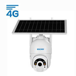 ESCAM QF450 HD 1080P 4G Version Caméra IP à énergie solaire avec mémoire de 16 g, support de détection de mouvement audio et PIR à double sens et carte nuit et carte TF