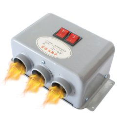 Dégivreur antibuée de chauffage électrique à 3 trous de voiture, tension: DC 12V
