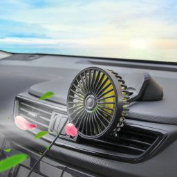 Ventilateur de refroidissement électrique de ventouse de console centrale de voiture portative de F402 avec l'aromathérapie