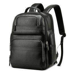 Bopai 851-01981A Sac à dos antivol pour homme en cuir de première qualité, taille: 35x26x44cm