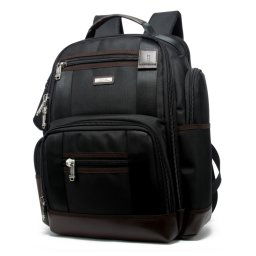 Bopai 11-85301 Sac à dos pour ordinateur portable respirant de grande capacité de 15,6 pouces de grande capacité, design, taille: 35 x 20 x 43 cm (noir)